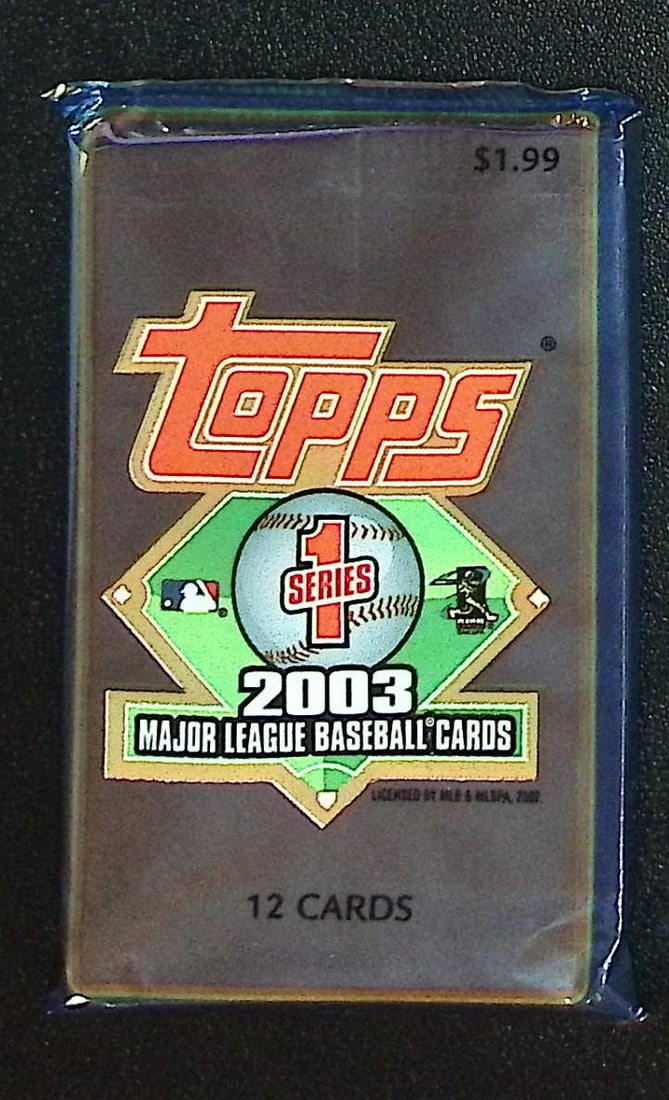 2003 Topps Series 1 Baseball Blaster Box Pack (1 of 1)