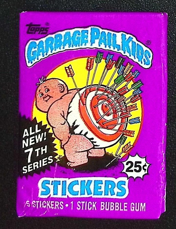1987 Topps Vintage Garbage Pail Kids Retail Box Wax Pack - 7th Series (1 of 1)