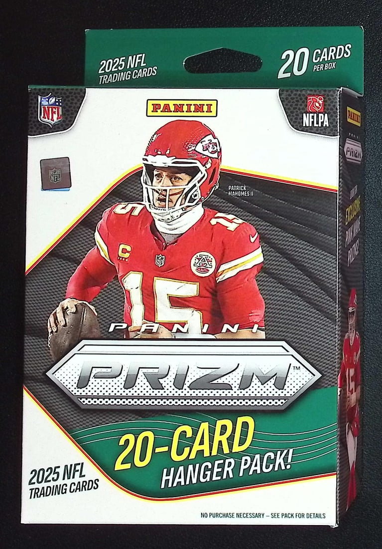2025 Panini Prizm Football HANGER BOX - Jaxson Dart, Cam Skattebo, Travis Hunter, Emeka Egbuka: Panini Rookie Football NFL Trading & Sports Cards, Rookie Cards in This Set are Jaxson Dart, Cam Ward, Shedeur Sanders, Cam Skattebo, Travis Hunter, Football & Sports Cards for Sale Near Me, Silver, W