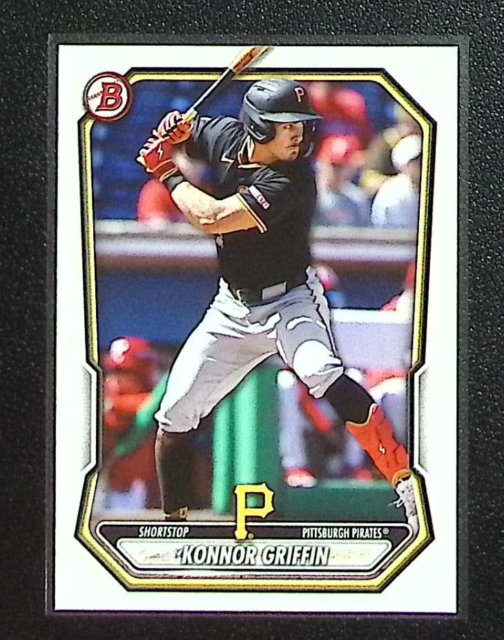 Konnor Griffin Prospects 2026 Bowman #BP-92 Pittsburgh Pirates: Bowman Baseball MLB Trading & Sports Cards, Sports Cards for Sale Near Me, World Series & Hall of Fame Players, SP, SSP, Chrome, 1st Bowman, Auction Memorabilia Lots Sold On Line