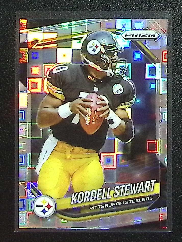 Kordell Stewart Pandora Prizm /400 2025 Panini Prizm #288 Pittsburgh Pirates: Panini Select, Prizm, Mosaic, Contenders, Zenith, Phoenix, Illusions, Absolute, Rookie NFL Sports Trading Cards, SP, SSP, Cards, Football Cards for Sale Near Me, Superbowl & Hall of Fame Player Cards,