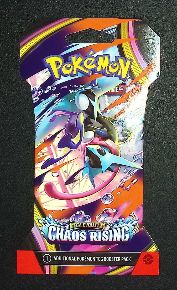 2026 Pokemon Chaos Rising 10 Card Booster Pack Charizard Pikachu Holo Rare Cards (1 of 1)