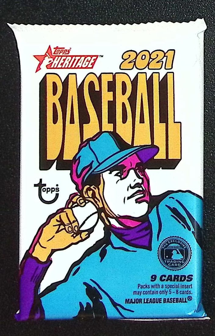 2021 Topps Heritage Baseball Card BLASTER BOX PACK Sports Cards: Topps Heritage Baseball MLB Trading & Sports Cards, Sports Cards for Sale Near Me, World Series & Hall of Fame Players, Auction Lots for Sale on Line, Shohei Ohtani, Sparkles, Rookie Cards, SP, SSP, N