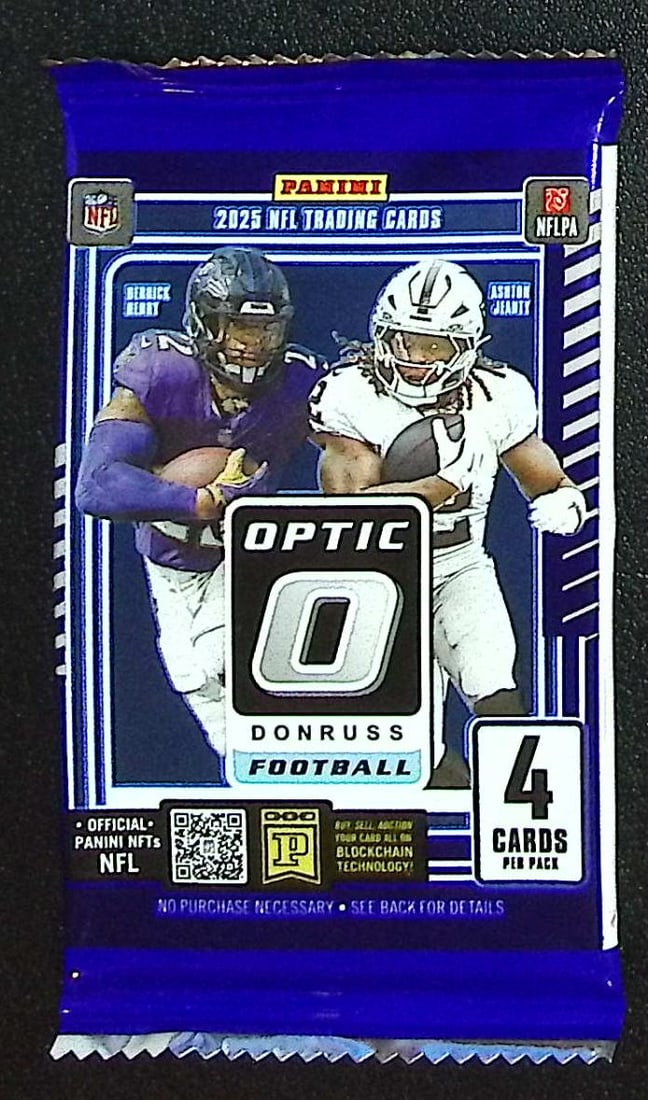 2025 Donruss Optic Football BLASTER BOX PACK - Downtown, Uptown Inserts (1 of 1)