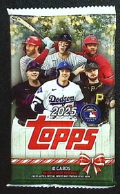 2025 Topps Baseball Holiday MEGA BOX PACK