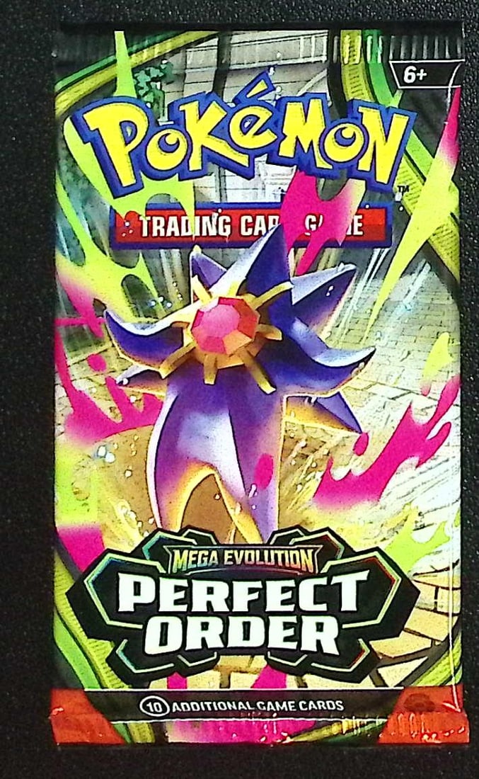 2026 Pokemon Perfect Order 10 Card TCG Booster Pack, Charizard: Pokemon Trading Card Game Cards, Charizard, Pikachu, Mewto, EX, Referse Holo, Holo Rare Cards, Secret Rare Cards, Full Art Cards, Evee, 3 Stars Ultra Rare Cards, Double Rare, Illustration Rare, Specia