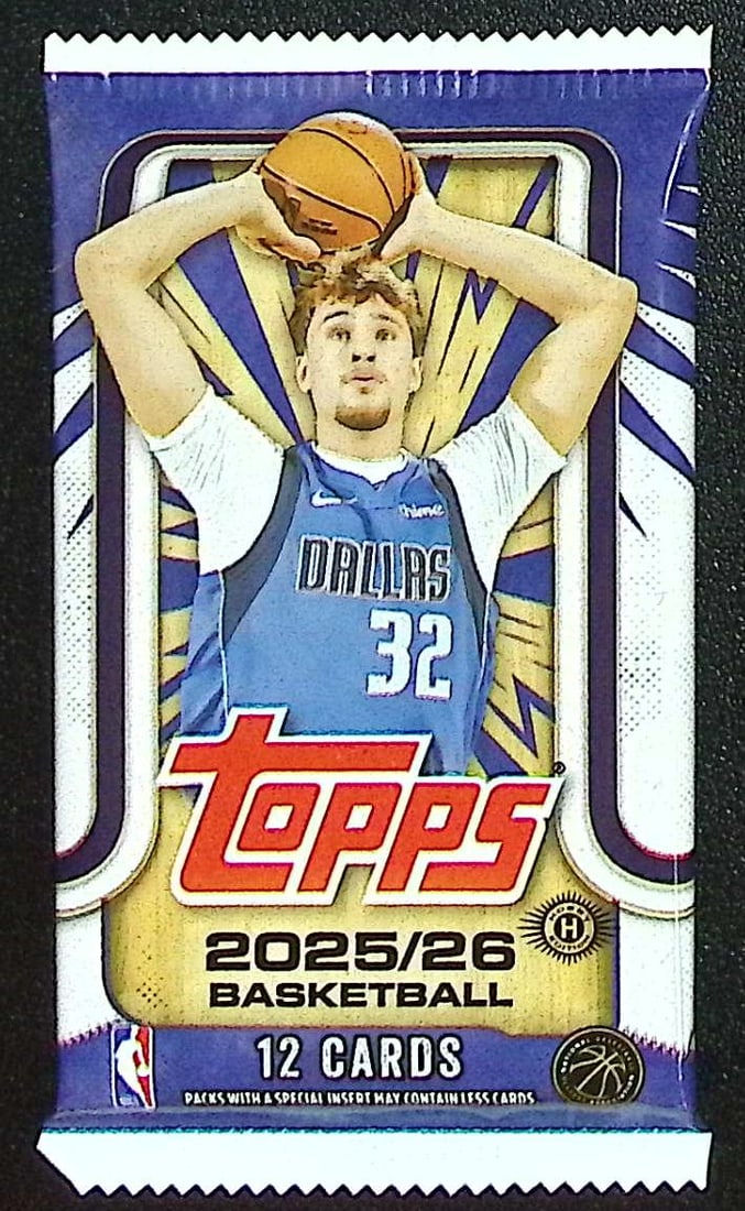 2025-26 Topps Basketball Card HOBBY BOX PACK RC'S: Cooper Flagg, Kon Kneuppel, VJ Edgecombe: Topps Basketball NBA Trading & Sports Cards, Rookie Cards in this set are Cooper Flagg, Dylan Harper, Ace Bailey, V J Edgecombe, Kon Knueppel , Autographs, Signatures, Green Topps Logo Refractor, Auct