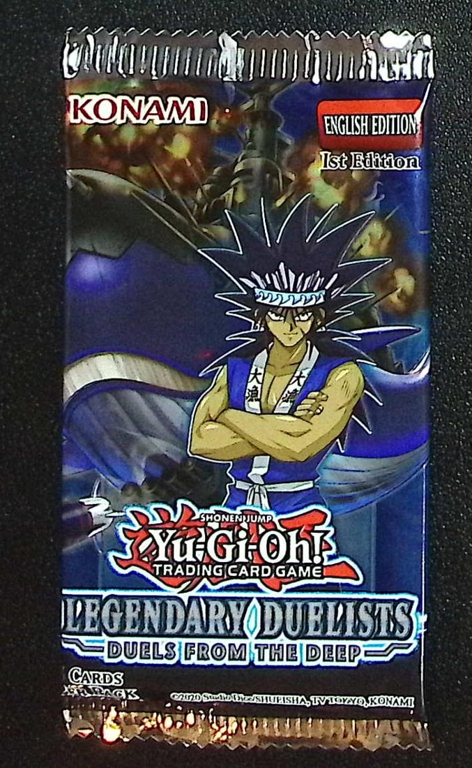 2020 Yu-Gi-Oh! Legendary Duelists - Duels from the Deep 1st Edition Booster Pack (1 of 1)