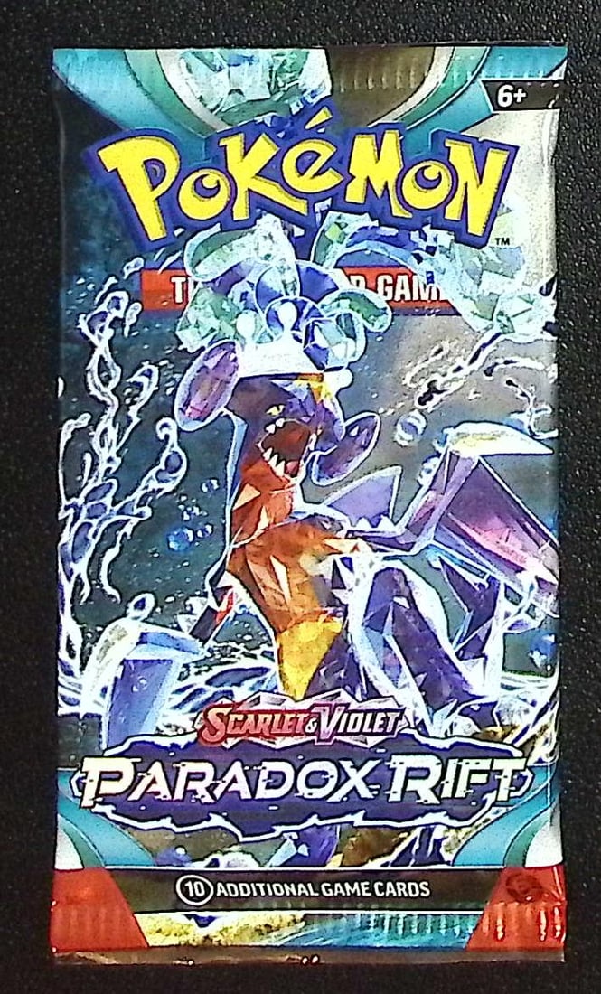 2023 Pokemon Scarlet & Violet Paradox Rift 10 Card TCG Booster Pack, Charizard, Pikachu, Holo (1 of 1)