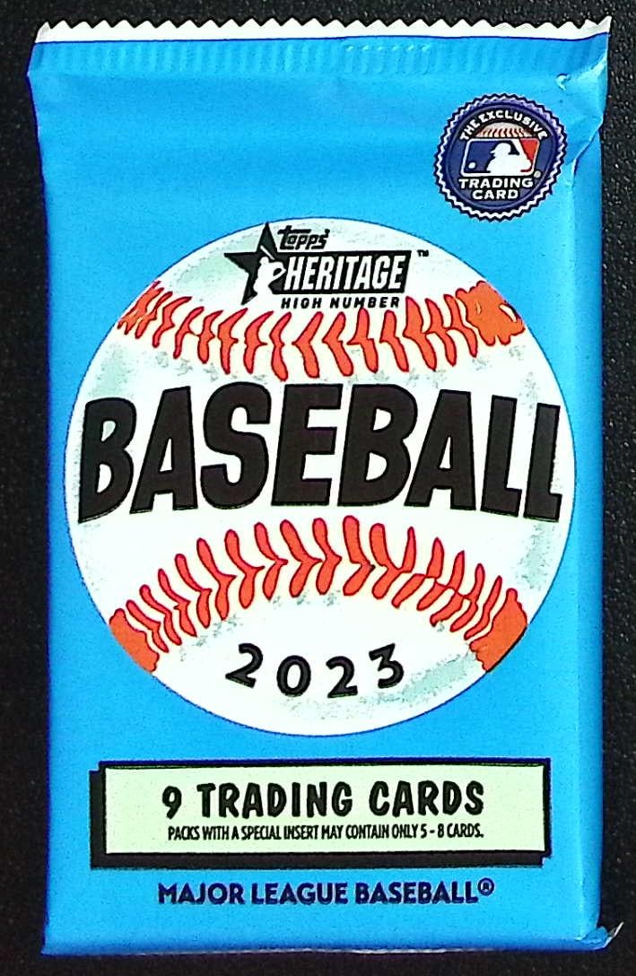 2023 Topps Heritage Baseball Card HIGH NUMBER BLASTER BOX PACK, Sports Cards, Rookie Cards, MLB (1 of 1)