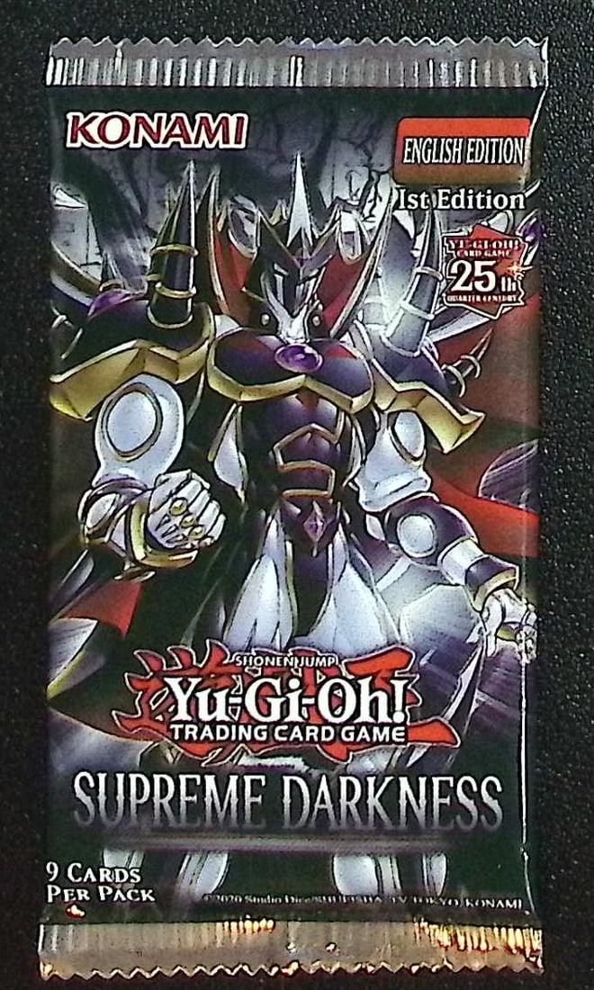 2020 Konami Yu-Gi-Oh! Supreme Darkness - English 1st Edition - 25th Anniversary (1 of 1)
