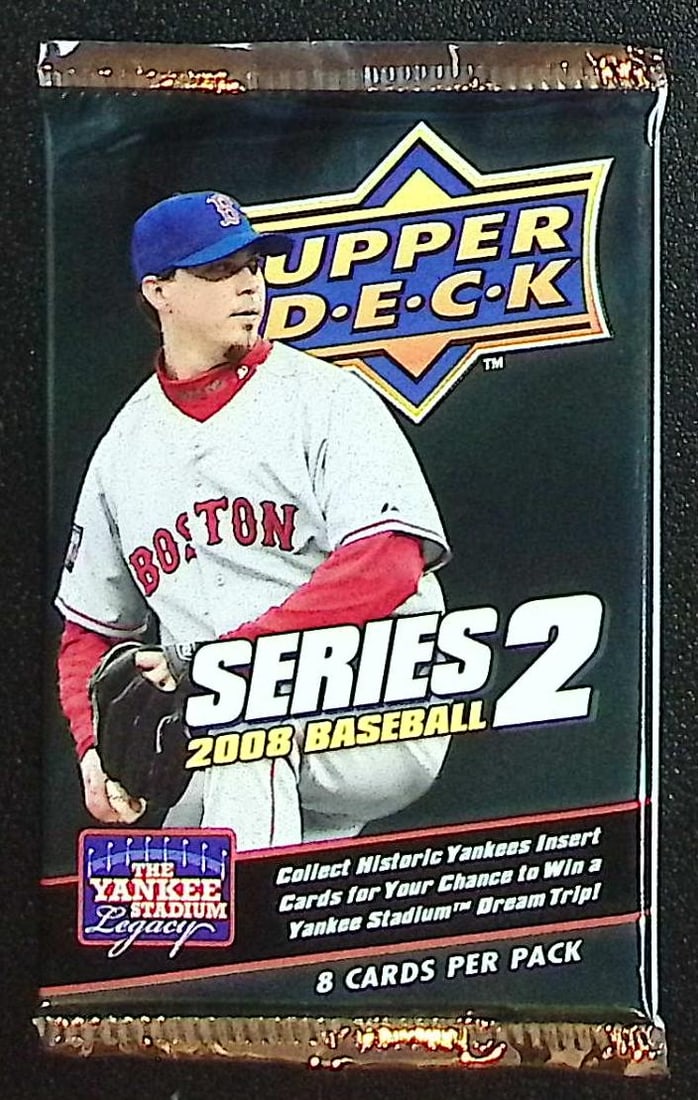 2008 Upper Deck Series 2 Baseball Blaster Box Pack: Upper Deck Baseball MLB Trading & Sports Cards Nolan Ryan Texas Rangers Card, Old Sports Cards for Sale Near Me, World Series & Hall of Fame Players, Valuable Auction Commemorative Lots for Sale on Li