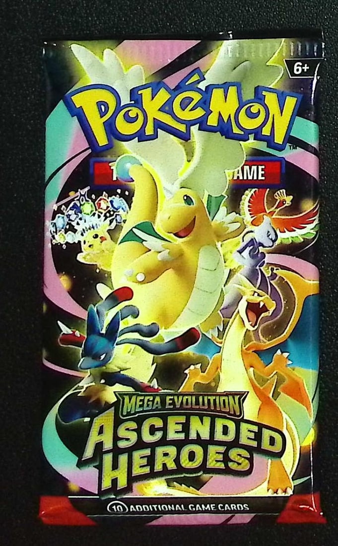 2025 Pokemon Ascended Heroes Card Booster Pack Charizard, Pikachu: Pokemon Trading Card Game Cards, Charizard, Pikachu, Mewto, EX, Referse Holo, Holo Rare Cards, Secret Rare Cards, Full Art Cards, Evee, 3 Stars Ultra Rare Cards, Double Rare, Illustration Rare,