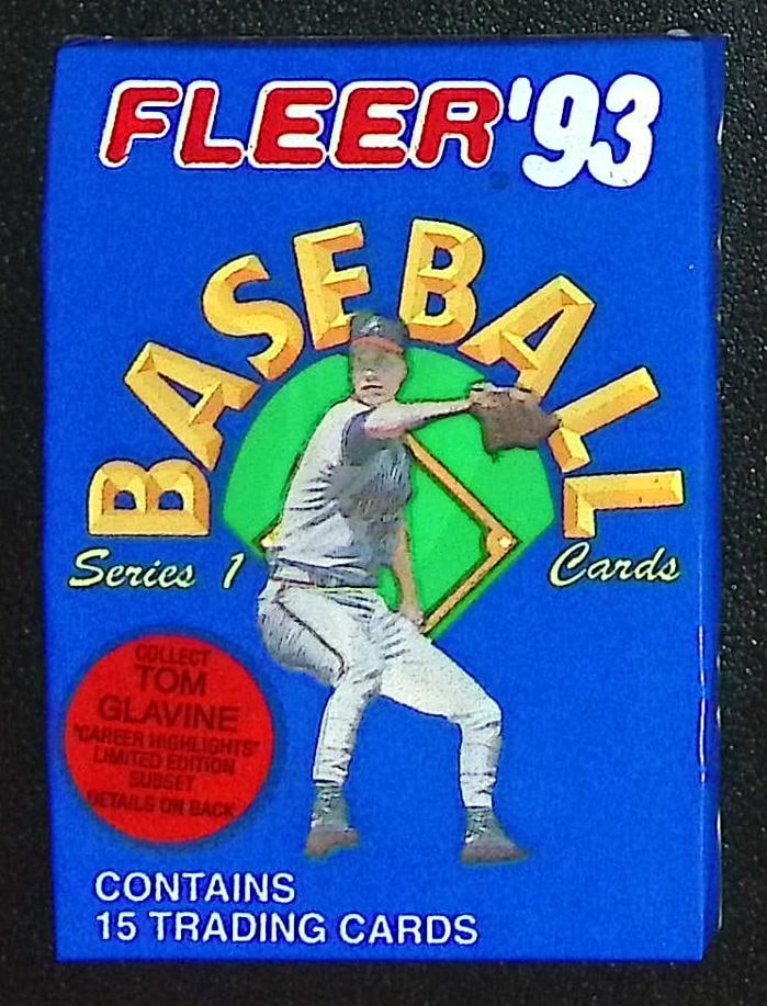 1993 Fleer Series 1 Baseball Vintage Baseball Card Retail Box Pack, MLB Trading Cards: Fleer Vintage Baseball MLB Trading & Sports Cards, World Series & Hall of Fame Players, Old Sports Cards for Sale Near Me, Valuable Auction Memorabilia Lots For Sale On Line, Tony Gwynn, Rickey