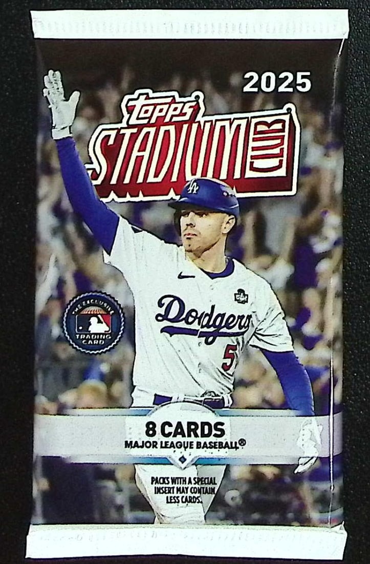 2025 Topps Stadium Club Baseball MEGA BOX PACK (1 of 1)