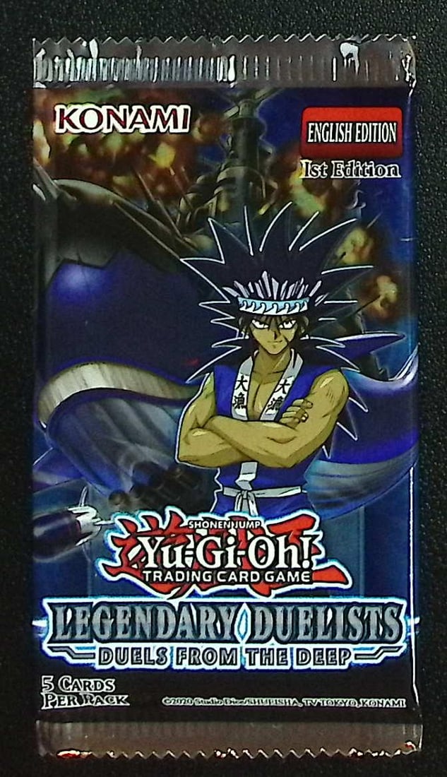 2020 Yu-Gi-Oh! Legendary Duelists - Duels from the Deep 1st Edition Booster Pack (1 of 1)