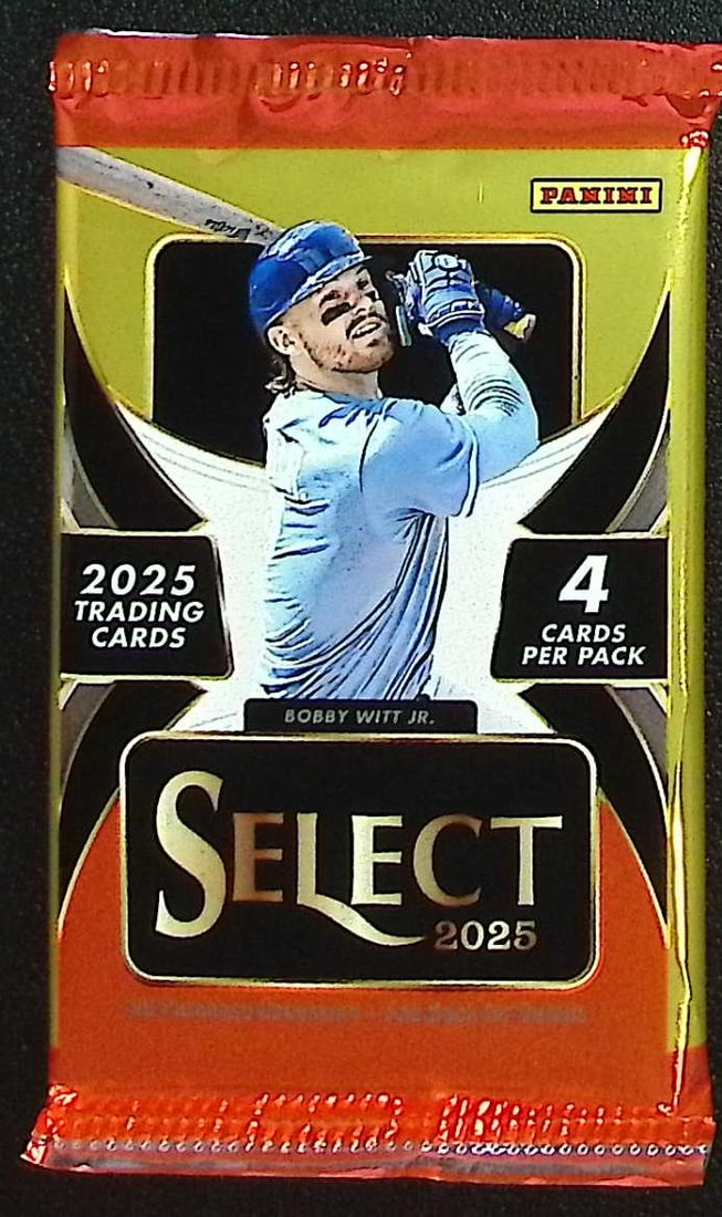 2025 Panini Select Baseball Cards HOBBY BLASTER BOX PACK (1 of 1)