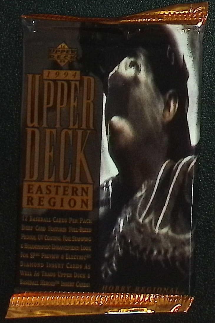1994 Upper Deck Vintage Series 2 Eastern Region Baseball Card Hobby Box Pack- MLB Sports Trading: Upper Deck Vintage Baseball MLB Trading & Sports Cards Nolan Ryan Texas Rangers Card, Old Sports Cards for Sale Near Me, World Series & Hall of Fame Players, Valuable Auction Commemorative Lots for Sa