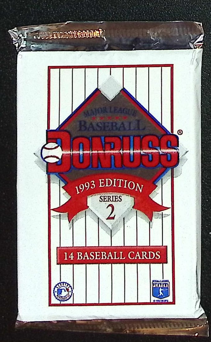 1993 Donruss Vintage Series 2 Baseball Card Retail Box Wax Pack (1 of 1)