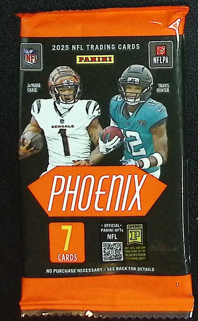 2025 Panini Phoenix Football Cards MEGA BOX PACK, Jaxson Dart, Travis Hunter, Emeka Egbuka: Panini Rookie Football NFL Trading & Sports Cards, Rookie Cards in This Set are Jaxson Dart, Cam Ward, Shedeur Sanders, Cam Skattebo, Travis Hunter, Football & Sports Cards for Sale Near Me, Silver, W