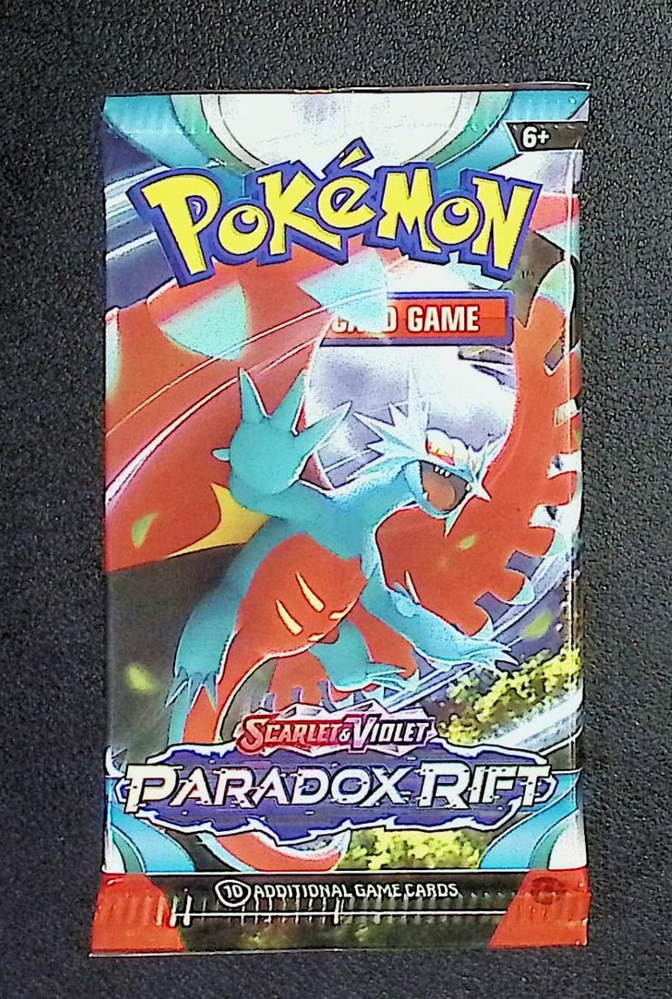 2023 Pokemon Scarlet & Violet Paradox Rift 10 Card TCG Booster Pack, Charizard, Pikachu, Holo: Pokemon Trading Card Game Cards, Charizard, Pikachu, Mewto, EX, Referse Holo, Holo Rare Cards, Secret Rare Cards, Full Art Cards, Evee, 3 Stars Ultra Rare Cards, Double Rare, Illustration Rare, Specia