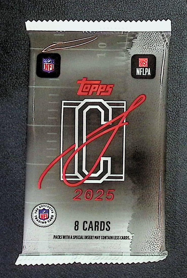 2025 Topps Signature Class Football Cards Mega Box Pack (1 of 1)