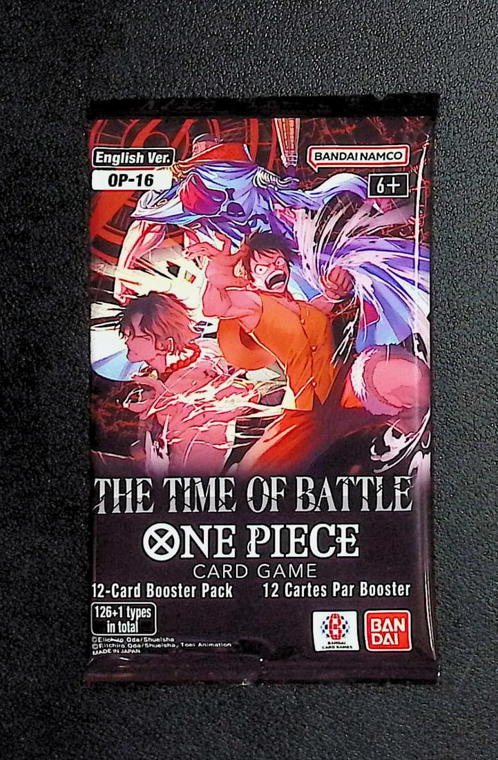 2026 One Piece The Time of Battle 12 Card TCG Booster Pack - Manga (1 of 1)