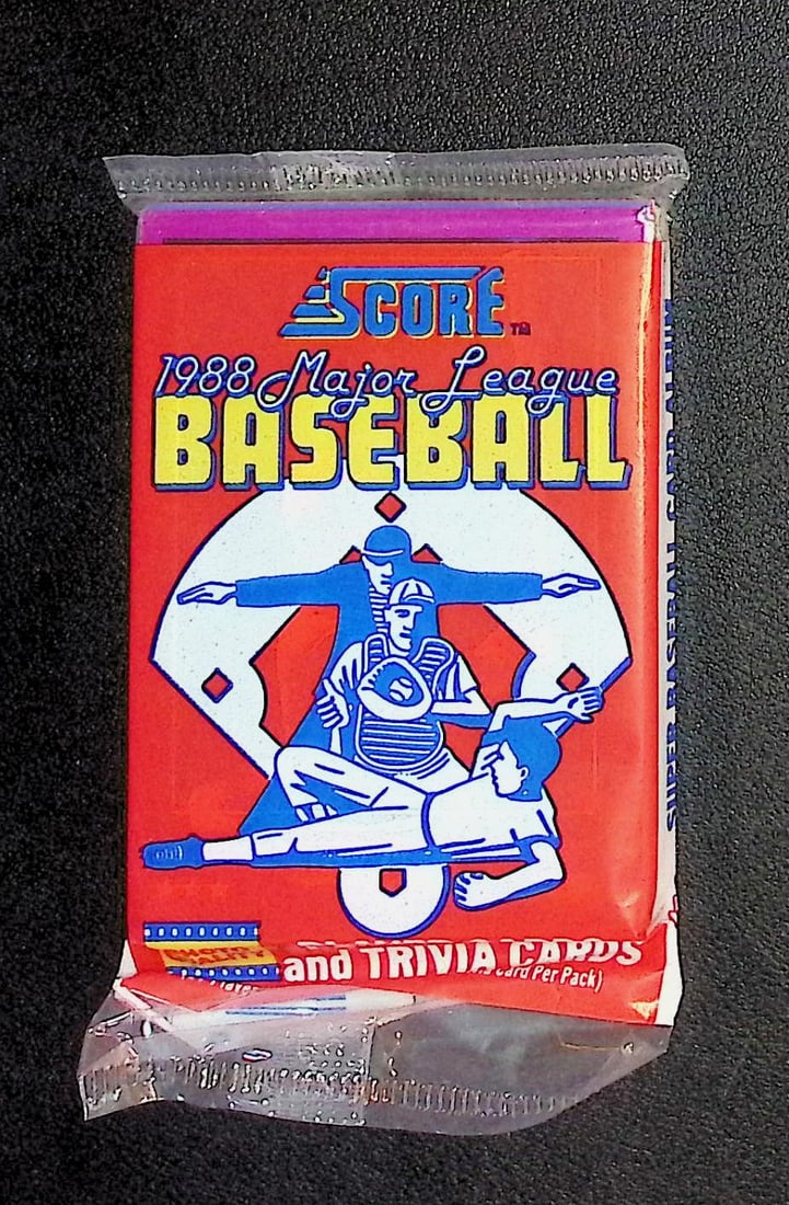 1988 Donruss Vintage Baseball Card Factory Sealed Retail Box Wax Pack, Sports Card (1 of 1)