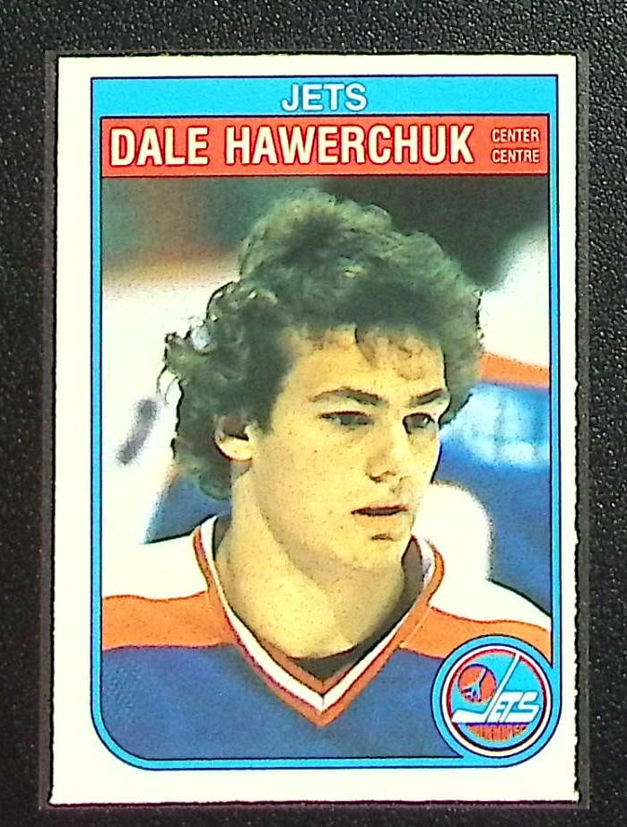 Dale Hawerchuk Rookie Card 1982-83 O-Pee-Chee #380 Winnipeg Jets: Upper Deck NHL Hockey Trading & Sports Cards, Sports Cards for Sale Near Me, Stanley Cup & Hall of Fame Players, Valuable Auction Memorabilia Lots for Sale On Line