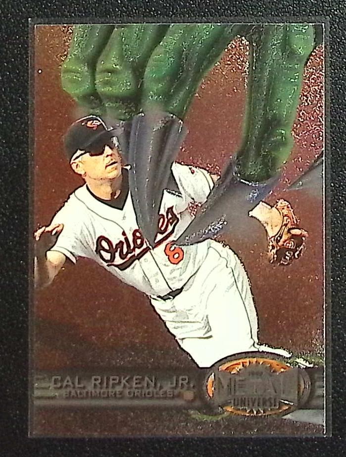 Cal Ripken Jr. 1997 Fleer Metal Universe #8 Batlimore Orioles (1 of 2)