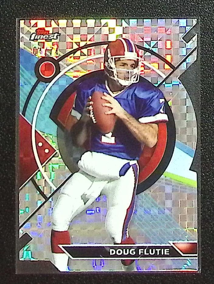 Doug Flutie Xfractor Die Cut /74 2023 Topps Composite #157 Buffalo Bills (1 of 2)
