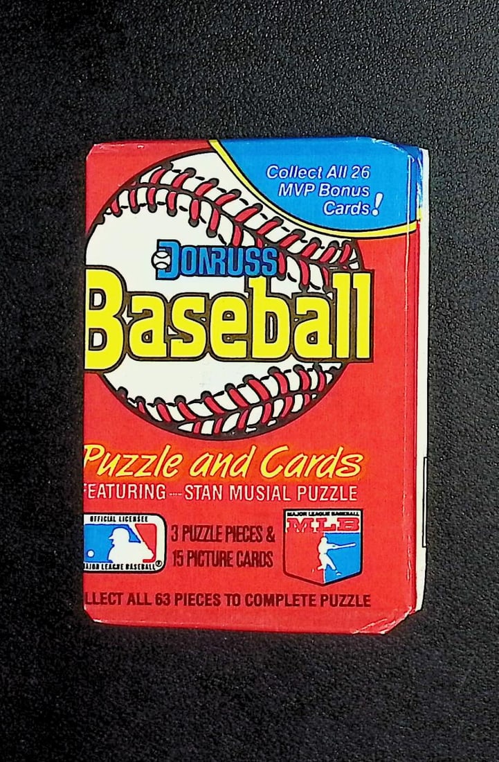 1988 Donruss Vintage Baseball Card Factory Sealed Retail Box Wax Pack, Sports Card (1 of 1)