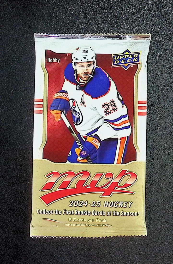 2024-25 Upper Deck MVP Hockey Cards HOBBY BOX PACK Sports Cards (1 of 1)