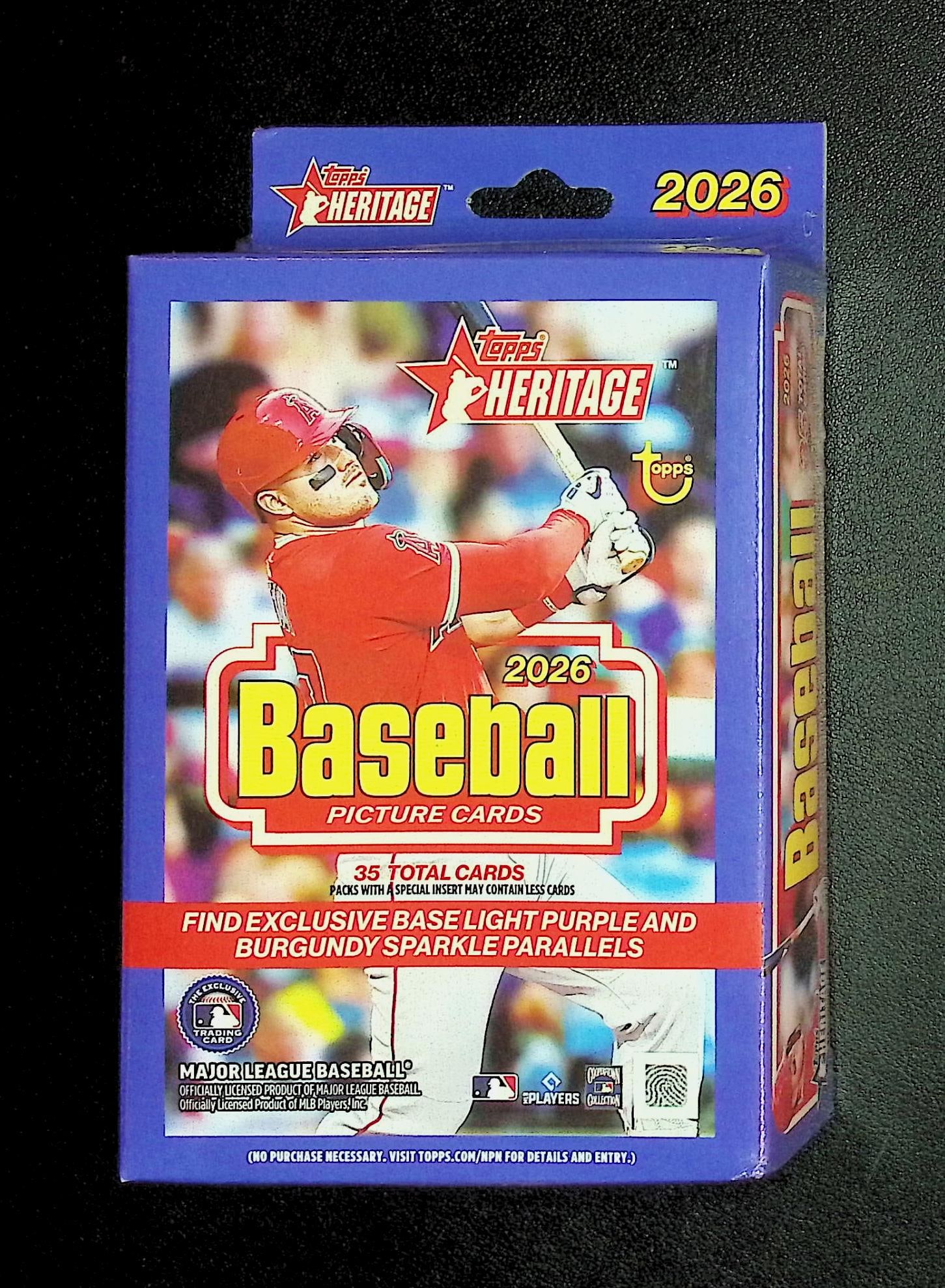 2026 Topps Heritage Series 1 Baseball HANGER BOX (1 of 1)