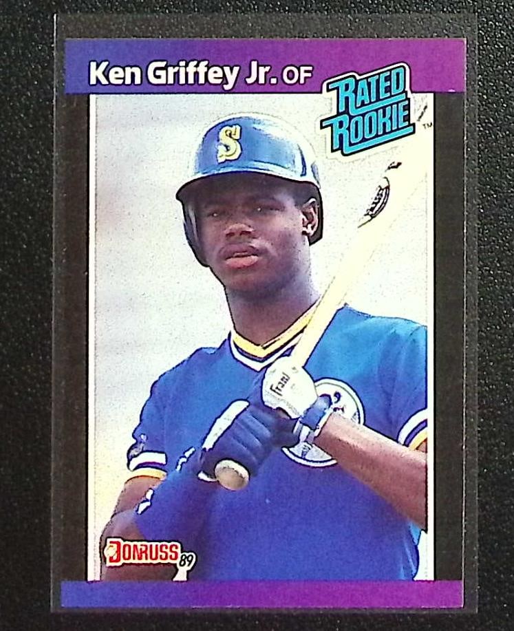 Ken Griffey Jr. Rookie Card 1989 Donruss #33 Seattle Mariners (1 of 2)