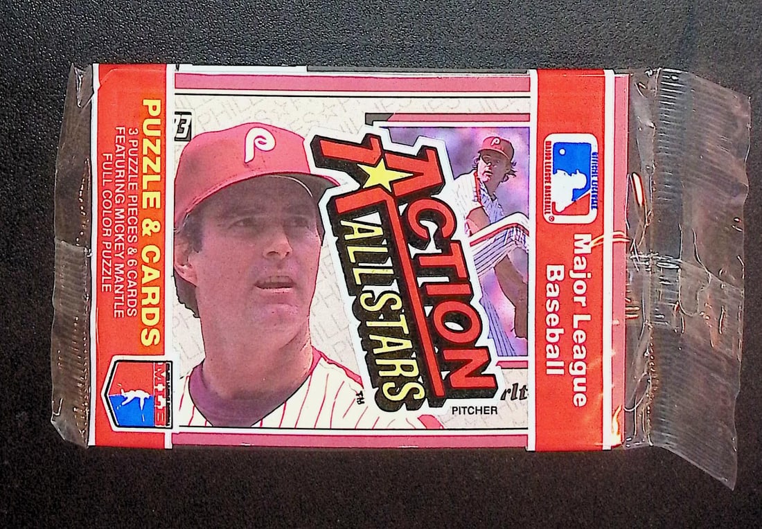 1983 Donruss Action All-stars Baseball Jumbo Card Pack - You Receive the Pack Pictured (1 of 2)