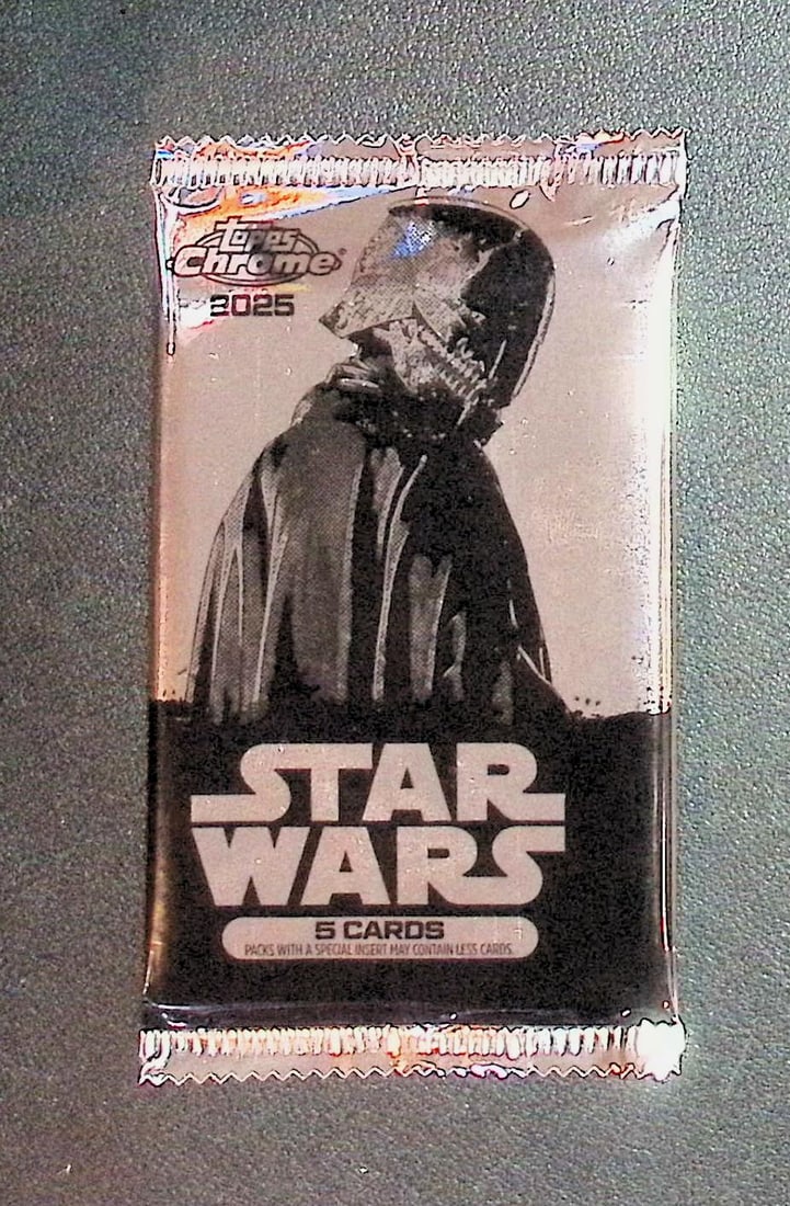 2025 Star Wars Topps Chrome Super Box Bonus Pack with Exclusive Base Variations (1 of 1)