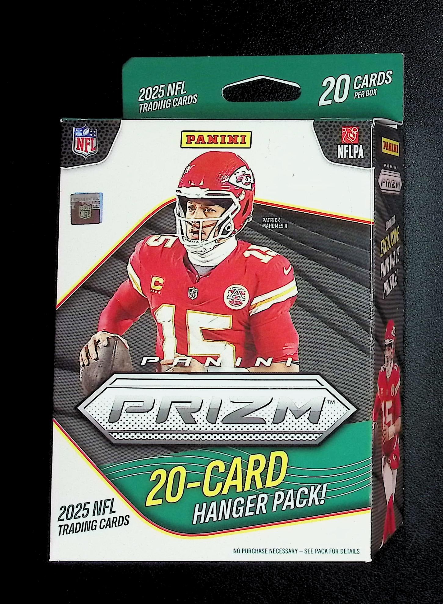 2025 Panini Prizm Football HANGER BOX - Jaxson Dart, Cam Skattebo, Travis Hunter, Emeka Egbuka: Panini Rookie Football NFL Trading & Sports Cards, Rookie Cards in This Set are Jaxson Dart, Cam Ward, Shedeur Sanders, Cam Skattebo, Travis Hunter, Football & Sports Cards for Sale Near Me, Silver, W