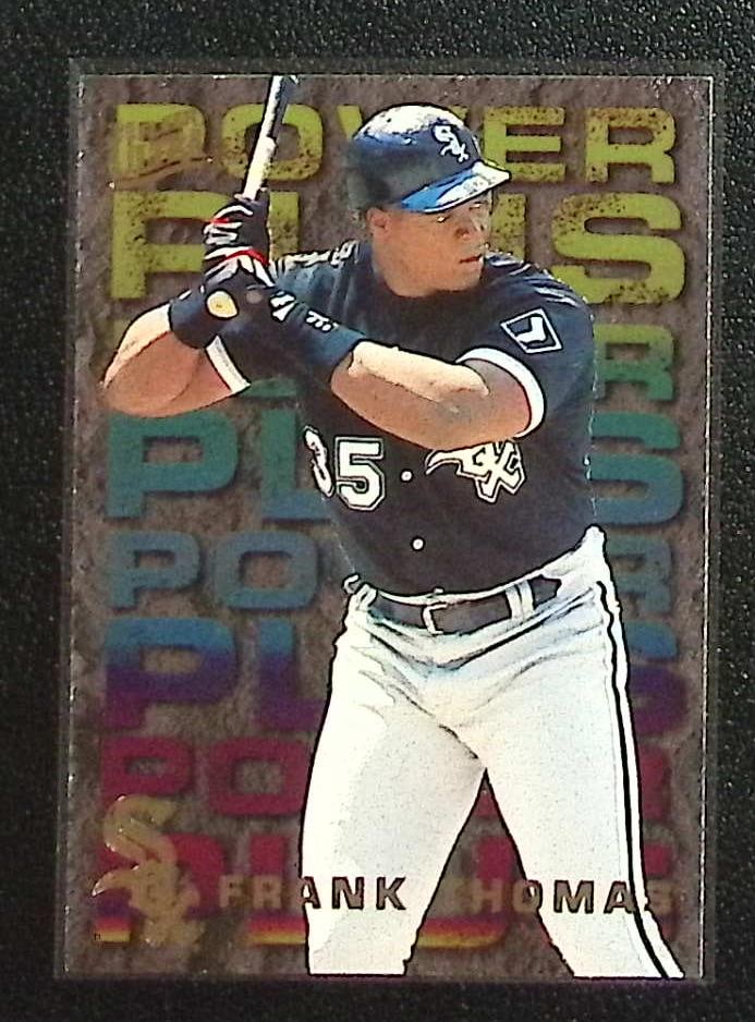 Frank Thomas Power Plus 1995 Fleer Ultra #3 Chicago White Sox (1 of 2)