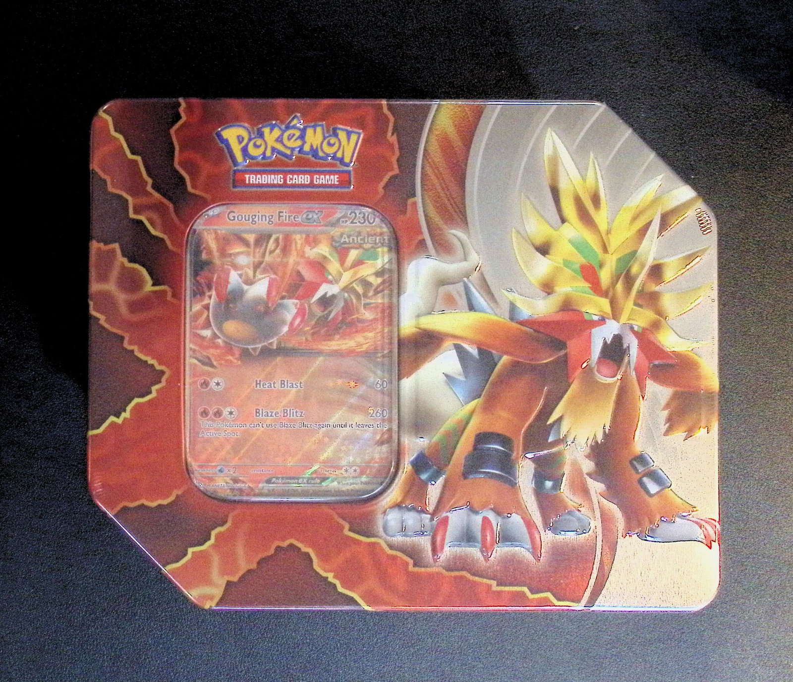 Pokemon Paradox Destinies Tin: 5 Booster Packs, 1 Foil Promo Card, & 1 Pokemon TCG Live Card: Pokemon Trading Card Game Cards, Charizard, Pikachu, Mewto, EX, Referse Holo, Holo Rare Cards, Secret Rare Cards, Full Art Cards, Evee, 3 Stars Ultra Rare Cards, Double Rare, Illustration Rare, Specia