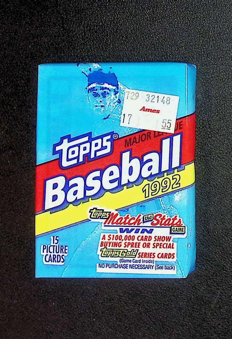 1992 Topps Vintage Series 1 Baseball Cards RETAIL BOX WAX PACK, Sports Cards Rookie Cards (1 of 1)