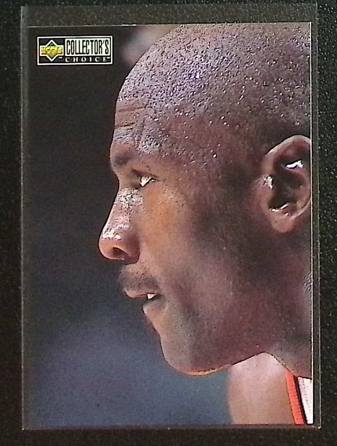 Michael Jordan 1997-98 Upper Deck Collector's Choice #387 Chicago Bulls (1 of 2)