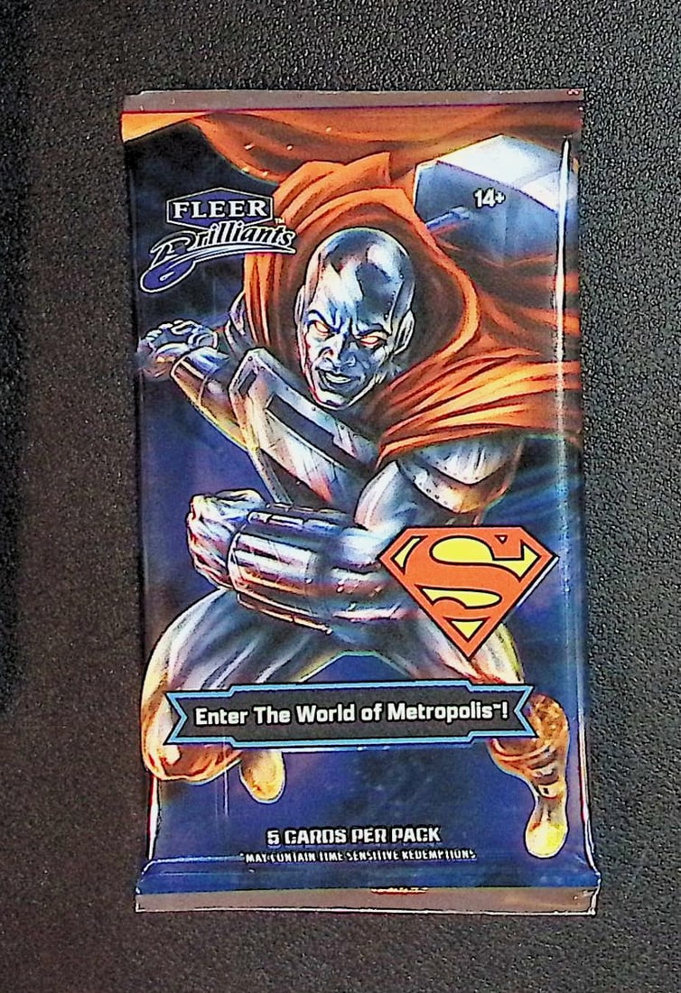 2025 Fleer Brilliants Superman Blaster Box Pack (1 of 1)