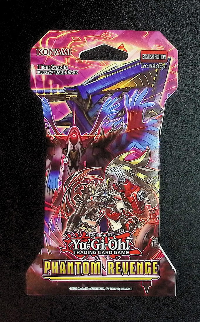 2020 Konami Yu-Gi-Oh! Phantom Revenge Sleeved Booster Pack Shonen Jump (1 of 1)