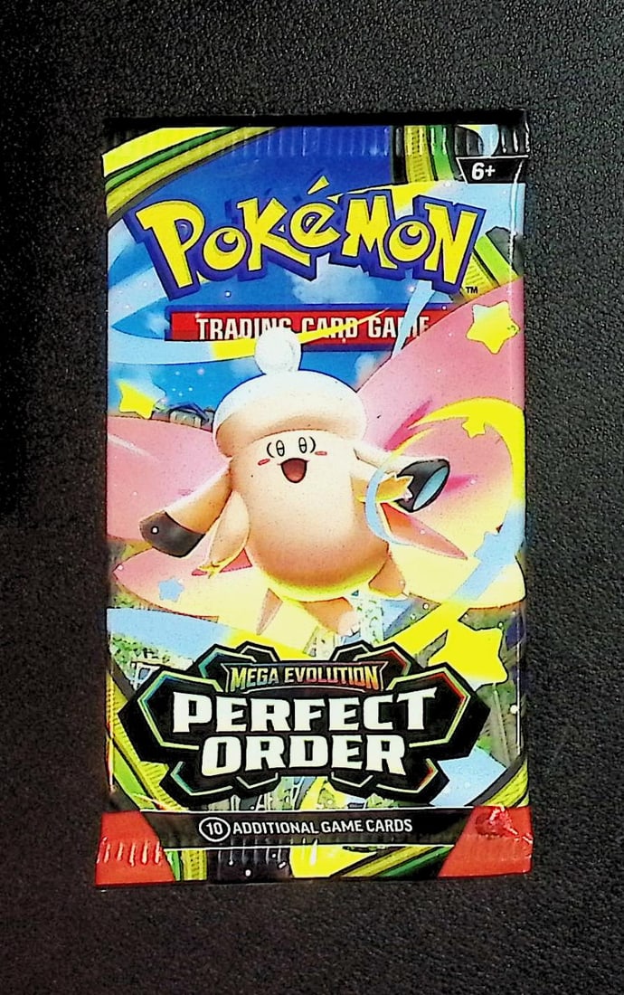 2026 Pokemon Perfect Order 10 Card TCG Booster Pack, Charizard: Pokemon Trading Card Game Cards, Charizard, Pikachu, Mewto, EX, Referse Holo, Holo Rare Cards, Secret Rare Cards, Full Art Cards, Evee, 3 Stars Ultra Rare Cards, Double Rare, Illustration Rare,