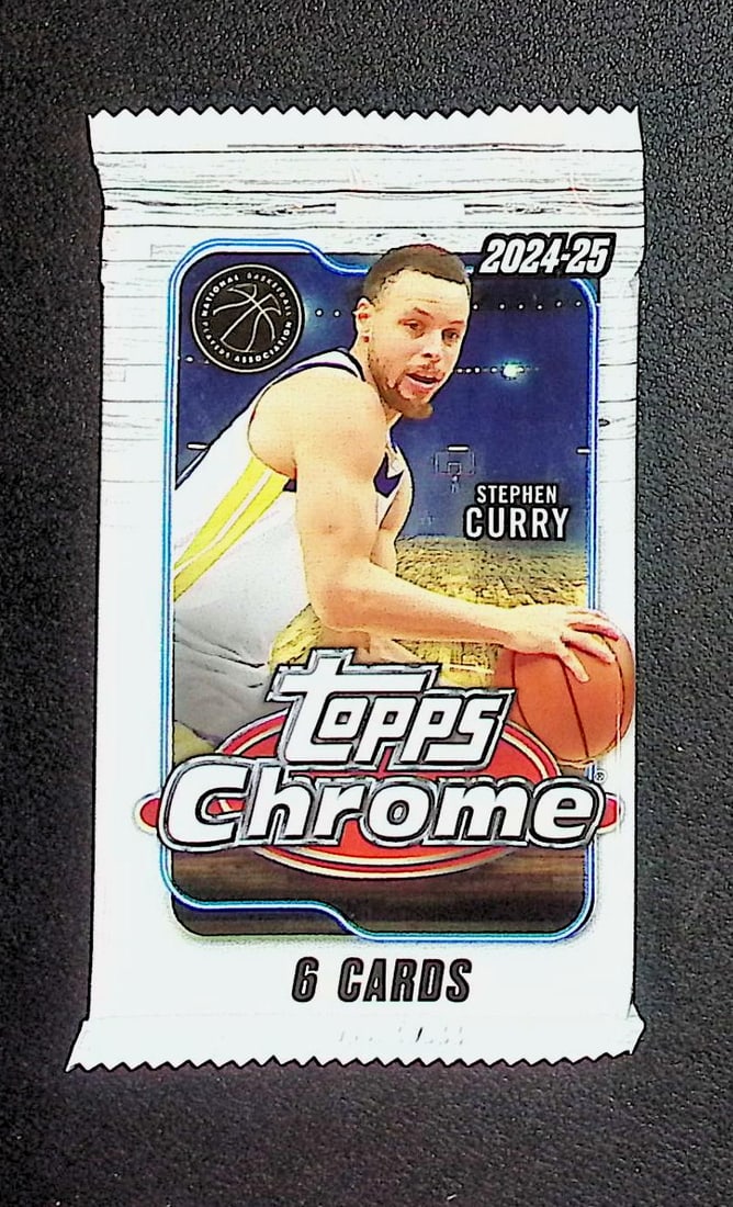 2024 Topps Chrome Basketball Cards MEGA BOX PACK (1 of 1)