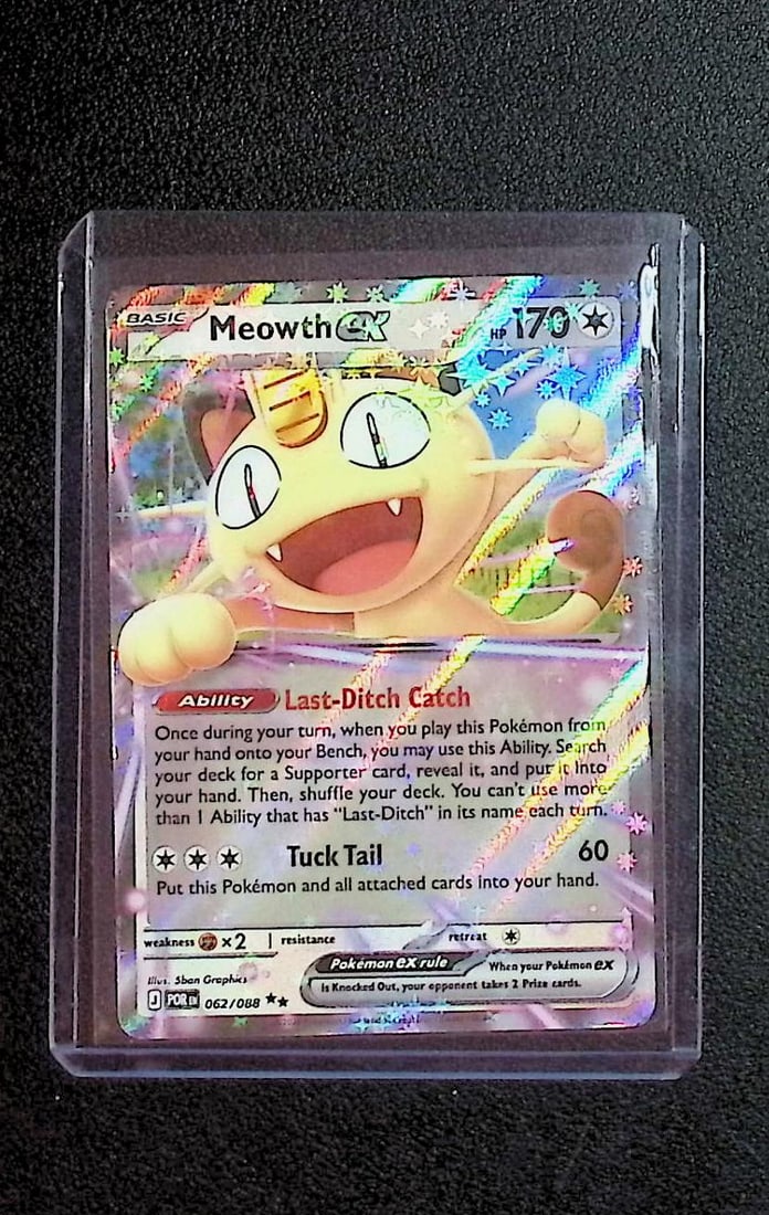 Pokemon Perfect Order Meowth ex #62 (1 of 2)
