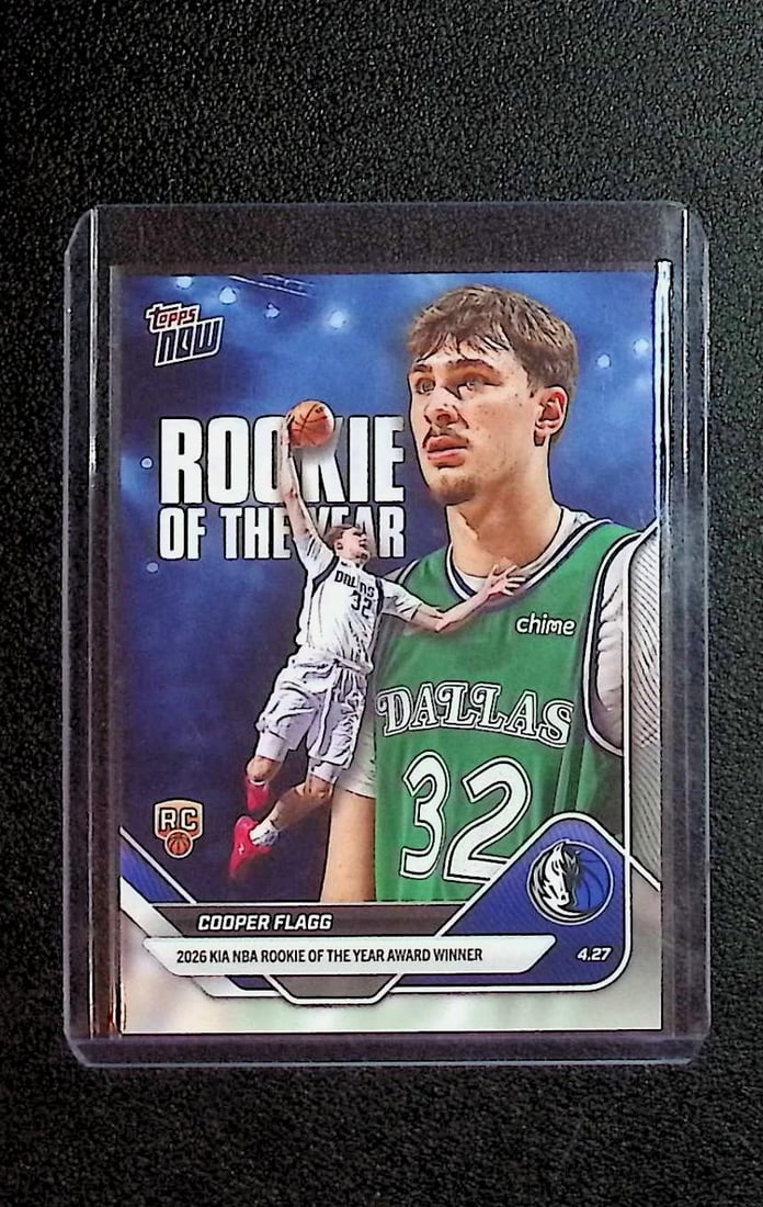 Cooper Flagg Rookie of The Year 2026 Topps Now # ROTY (1 of 2)