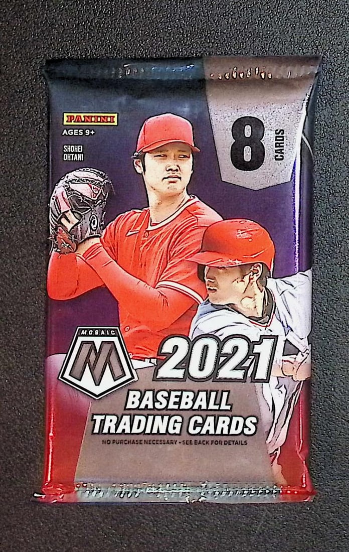 2021 Panini Mosaic Baseball Card MEGA BOX PACK - MLB Trading Cards, Shohei Ohtani, Aaron Judge (1 of 1)