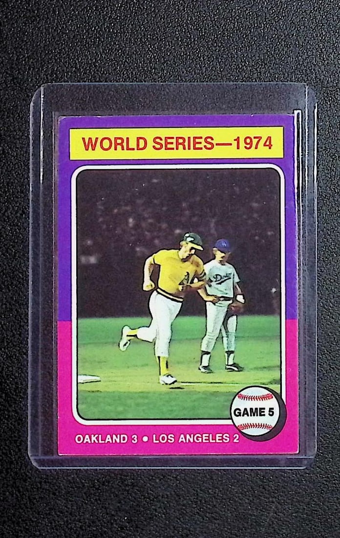 1974 World Series 1975 Topps #465 (1 of 2)